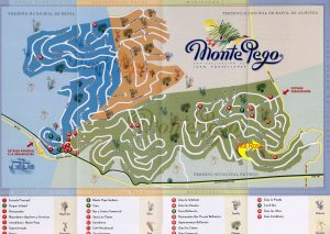 monte pego map